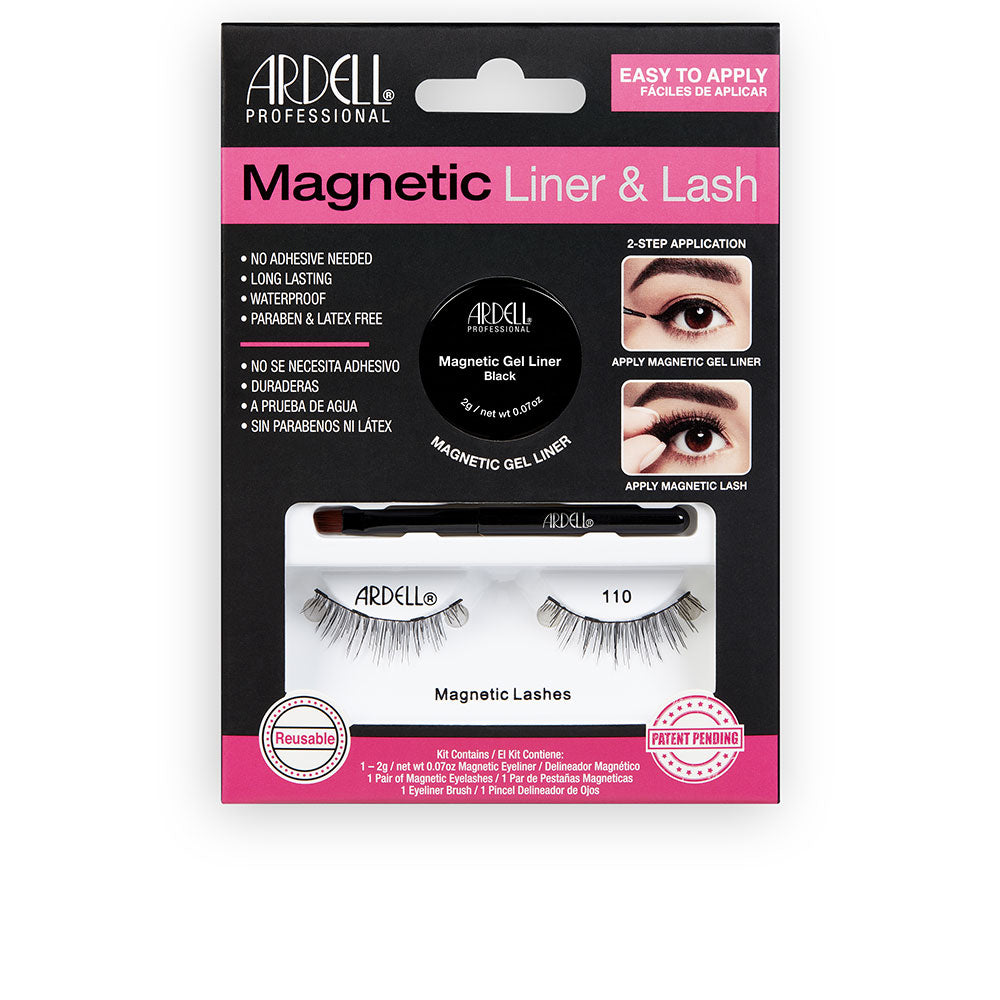 Ardell MAGNETIC LINER &amp; LASH eyelashes #110 + gel liner