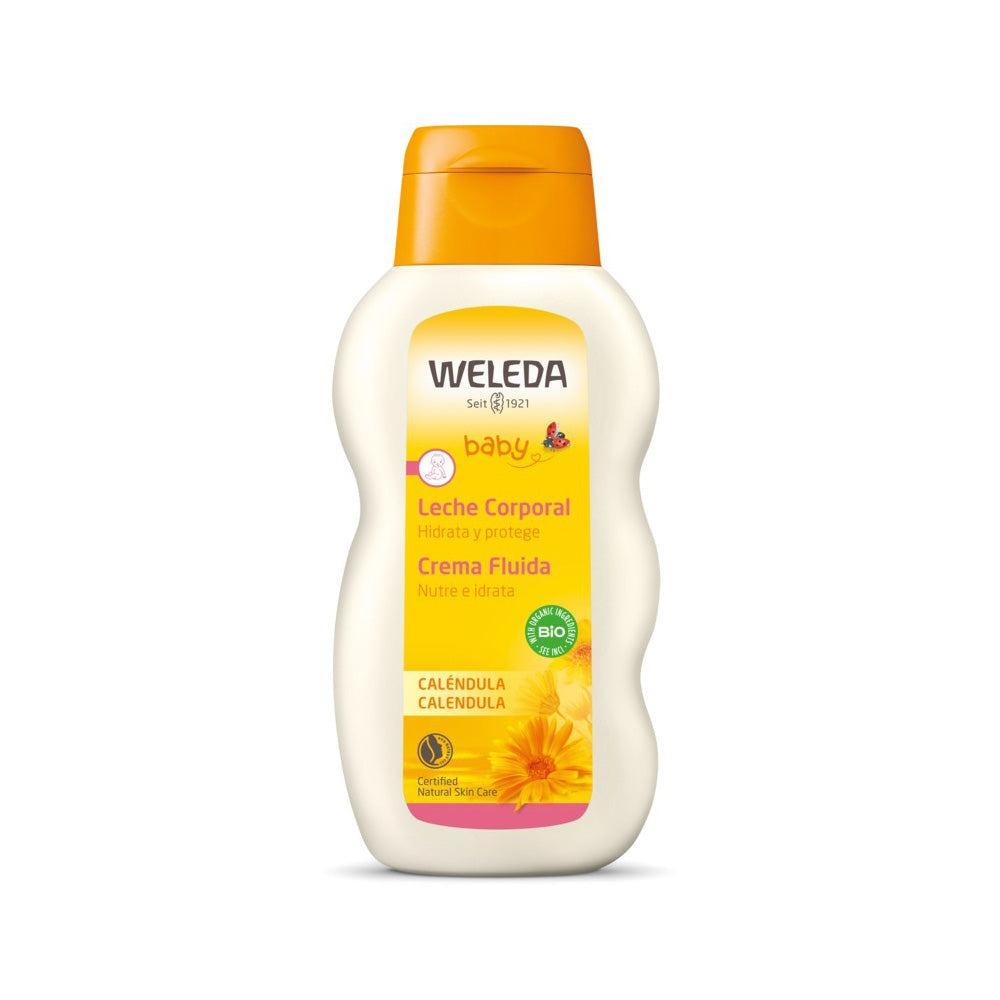 Weleda BABY calendula body milk 200 ml