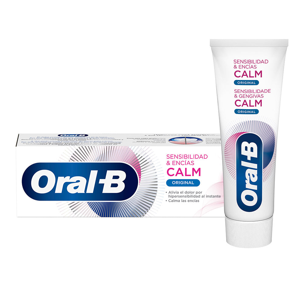 Oral-b SENSIBILIDAD & ENCÍAS CALM original dentífrico 75 ml