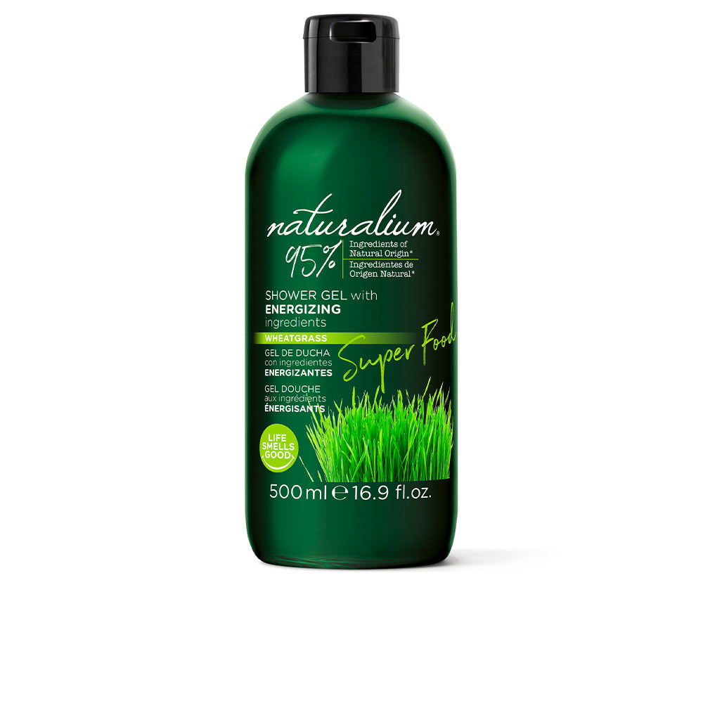 Naturalium SUPER FOOD wheatgrass energizing shower gel 500 ml