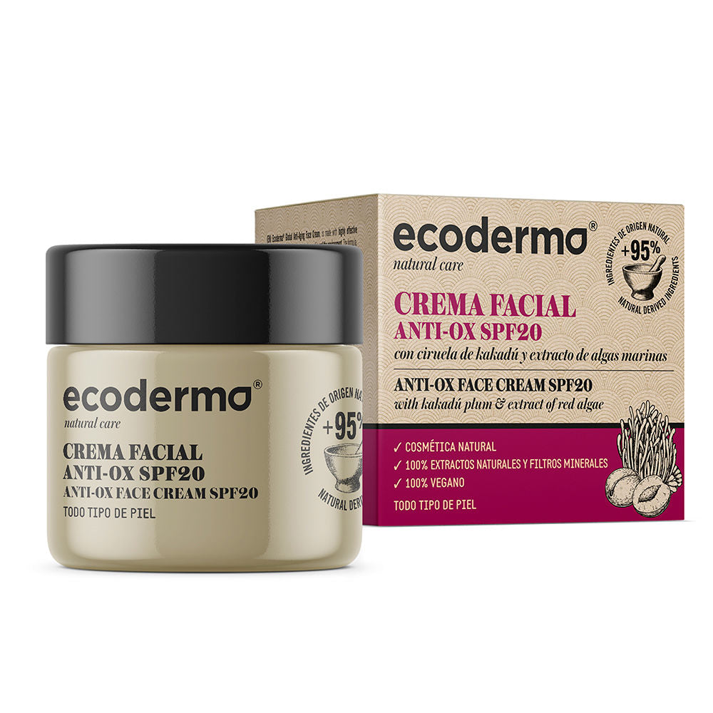 Ecoderma CREMA FACIAL anti-ox SPF20 50 ml