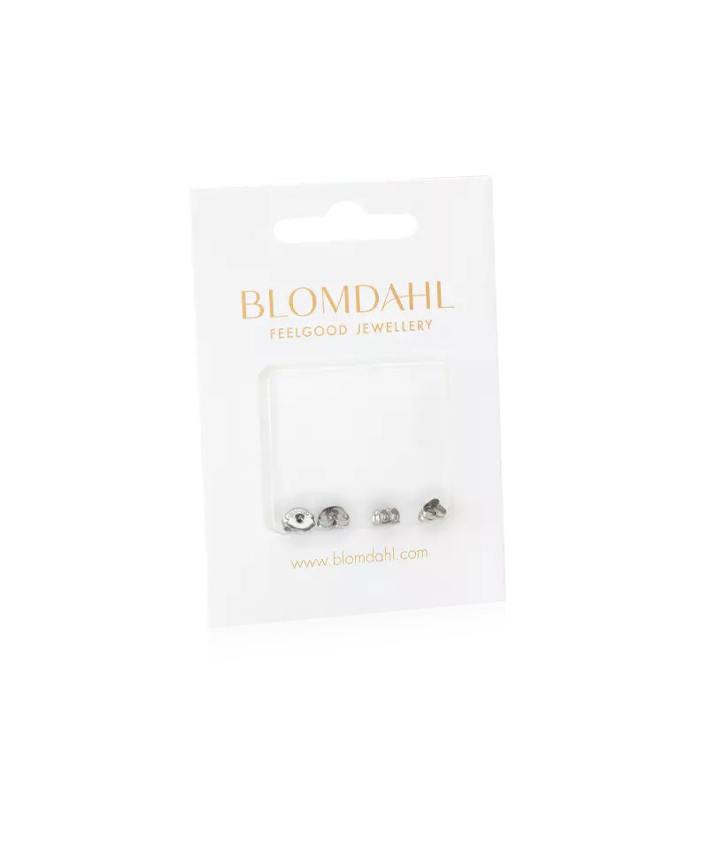 NT Skin friendly earring backs for titanium earrings