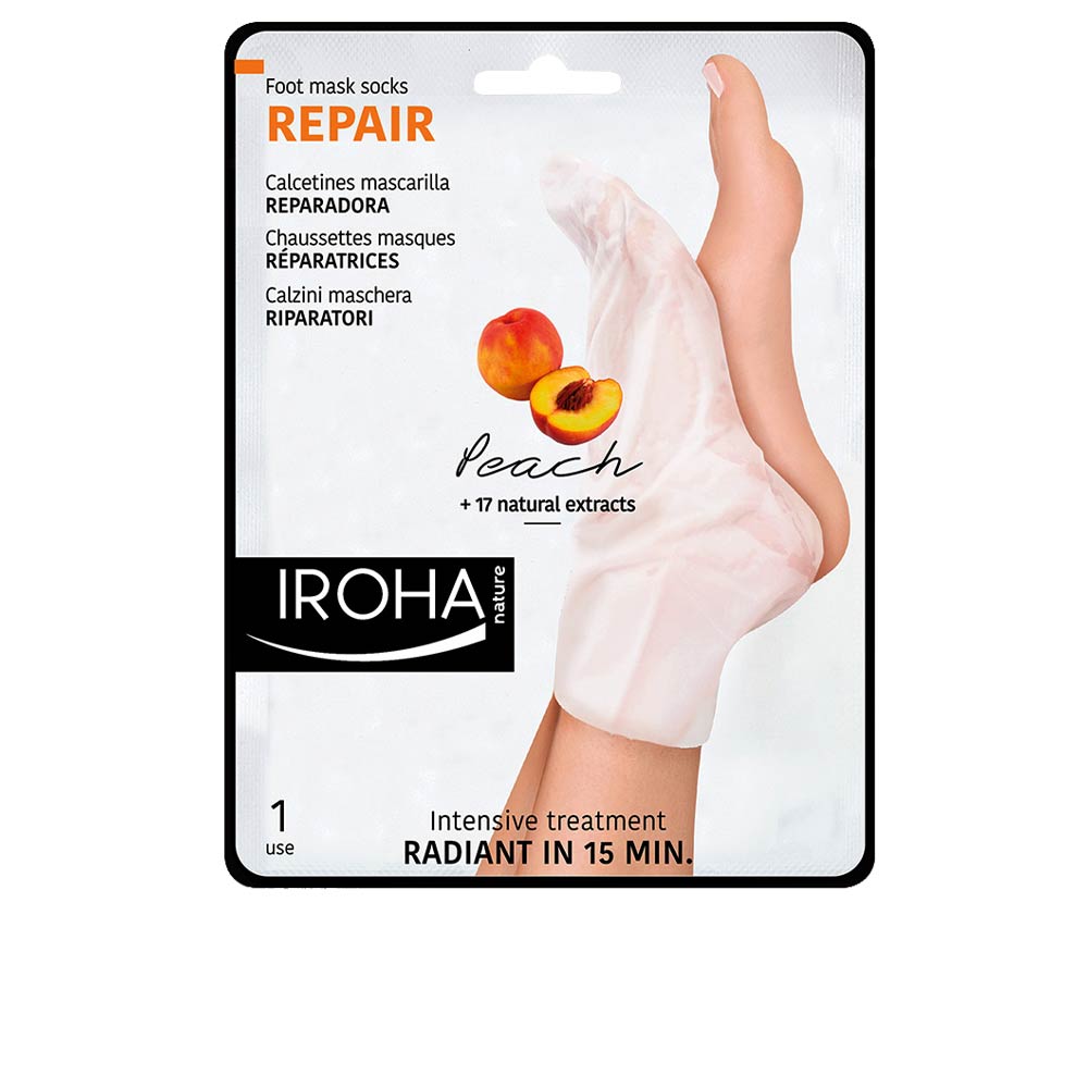 Iroha PEACH foot mask socks repair 2 u