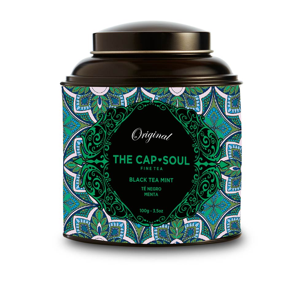 The Capsoul TÉ GRANEL negro menta 100 gr