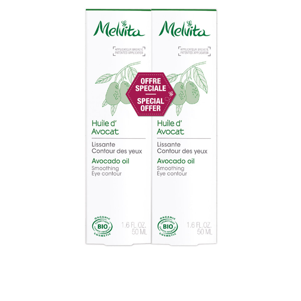 Melvita HUILES DE BEAUTE BIO huile d'avocat duo 2 x 50 ml