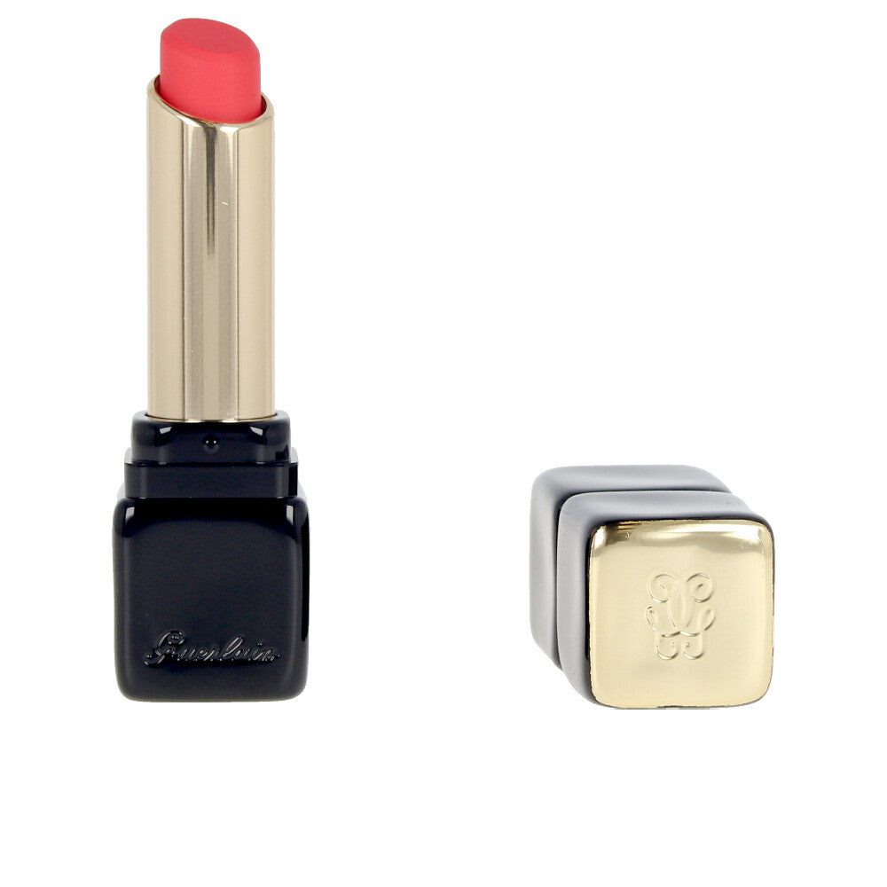 Guerlain KISSKISS barra de labios mate luminosa confort 16h #885 Gentle Coral 2,8 gr