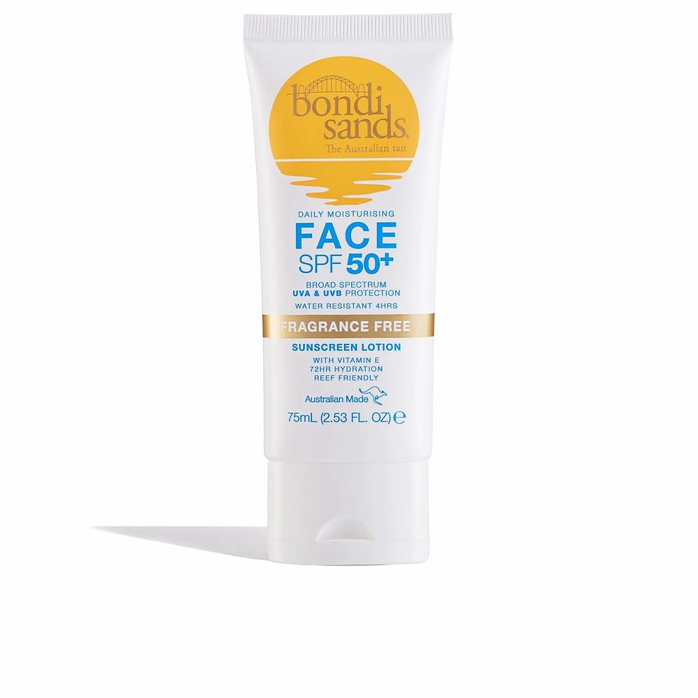 Bondi Sands FACE SPF50+ fragrance free face lotion 75 ml