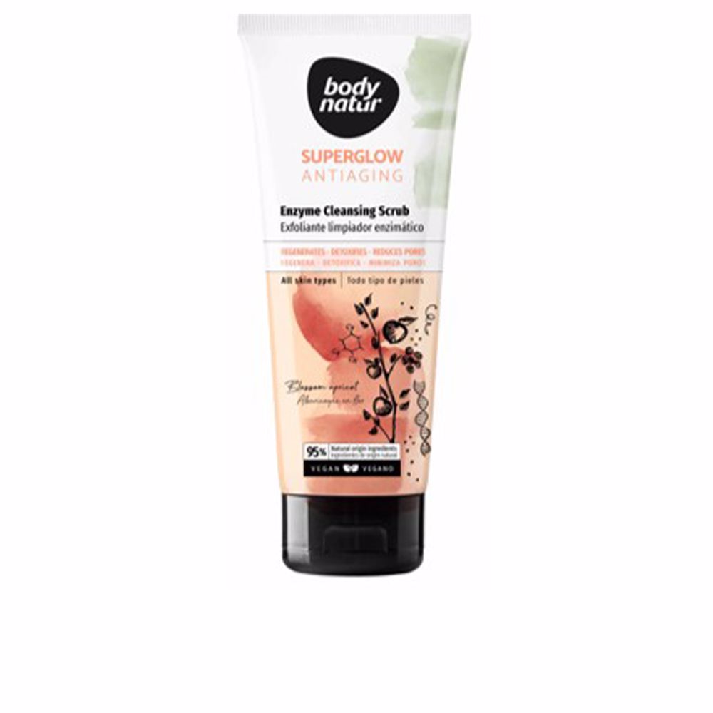 Body Natur SUPERGLOW exfoliante limpiador enzimático 100 ml