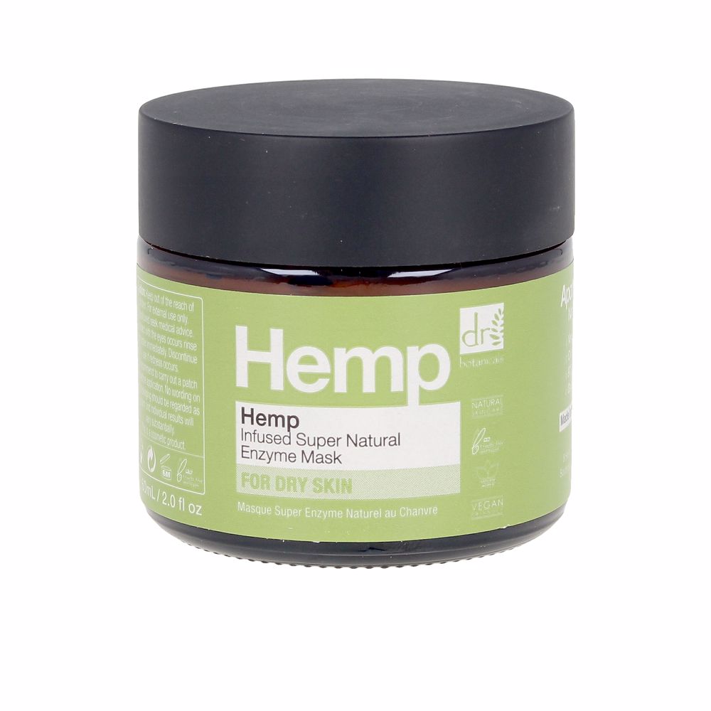 Dr. Botanicals HEMP infused super natural enzyme mask 60 ml