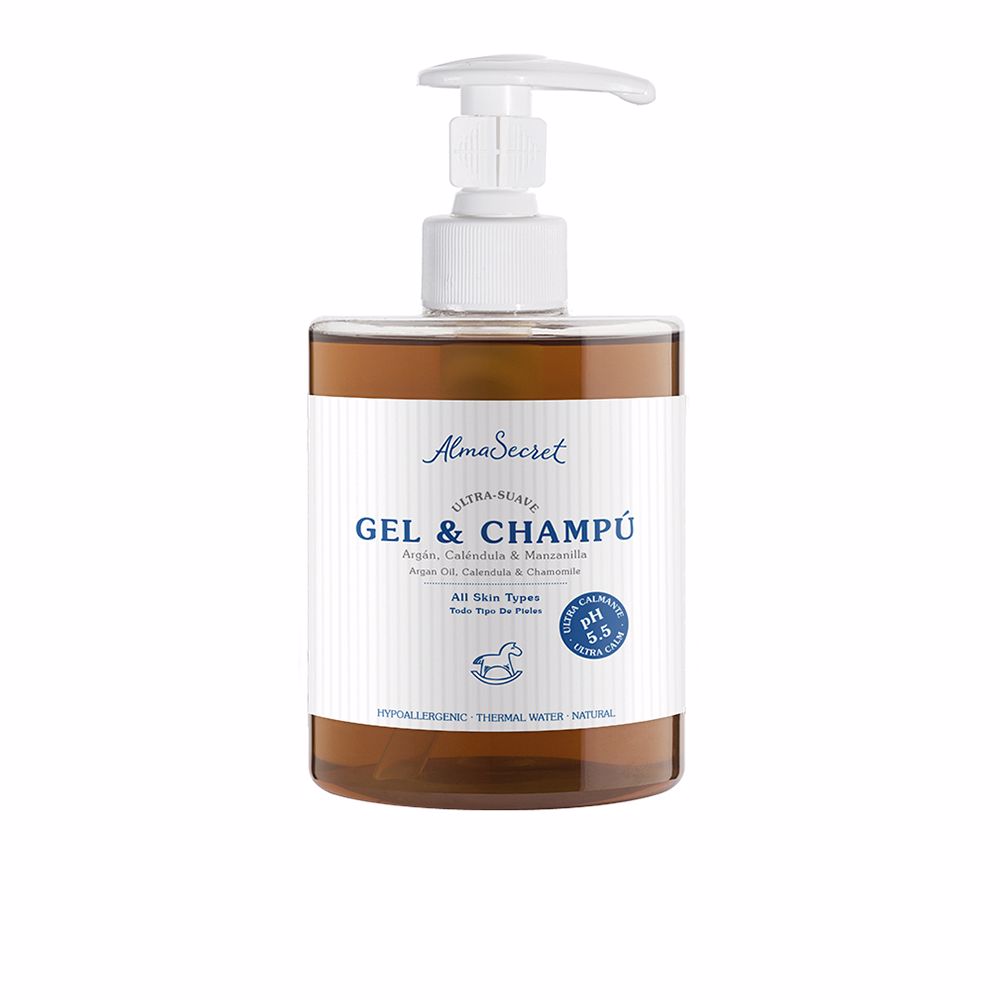 Alma Secret Gentle GEL-SHAMPOO with argan, calendula &amp; chamomile 500 ml