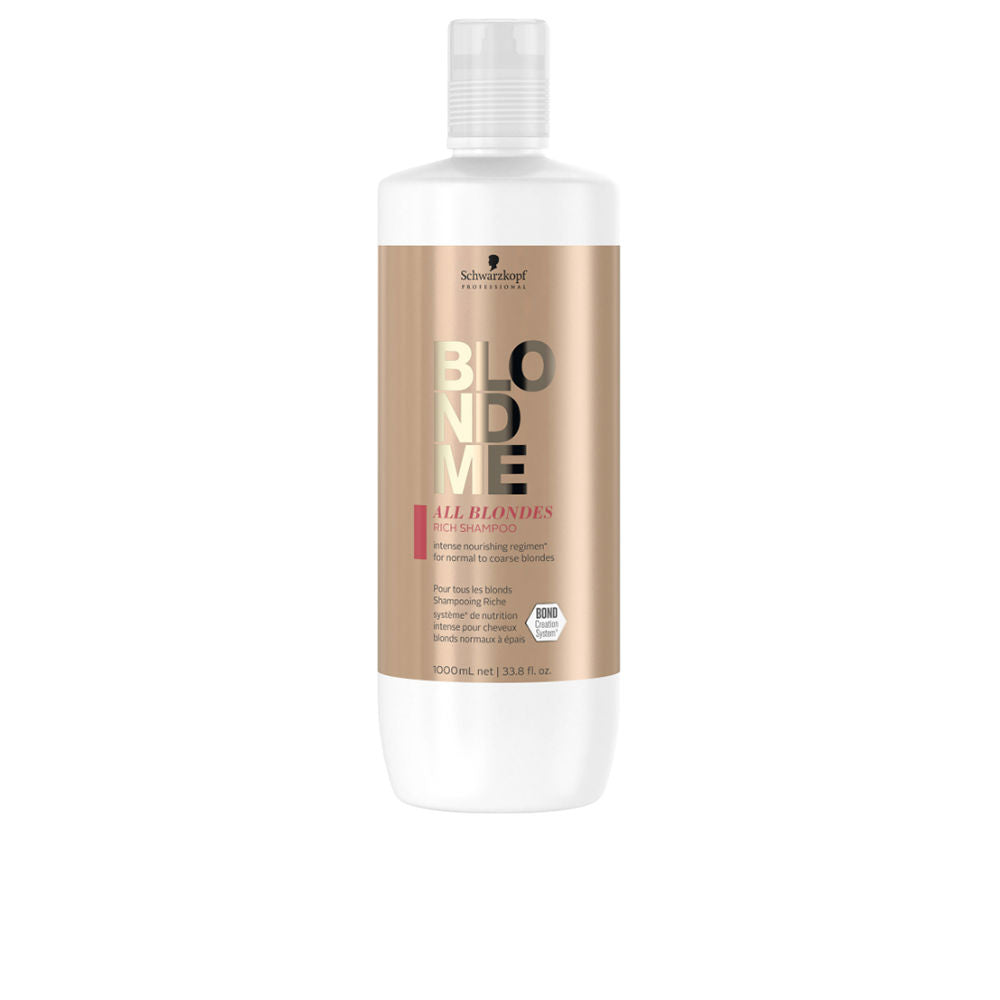 Schwarzkopf BLONDME all blondes rich shampoo 1000 ml