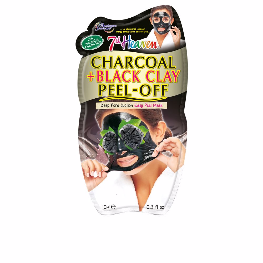 7th Heaven PEEL-OFF  charcoal + black clay mask 10 ml