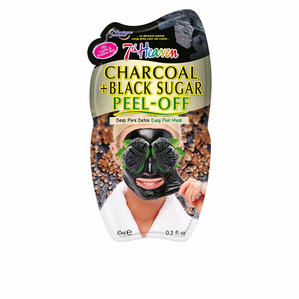 7th Heaven PEEL-OFF charcoal + black sugar mask 10 ml