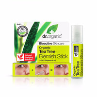 Dr. Organic BIOACTIVE ORGANIC tea tree stick para acné 8 ml