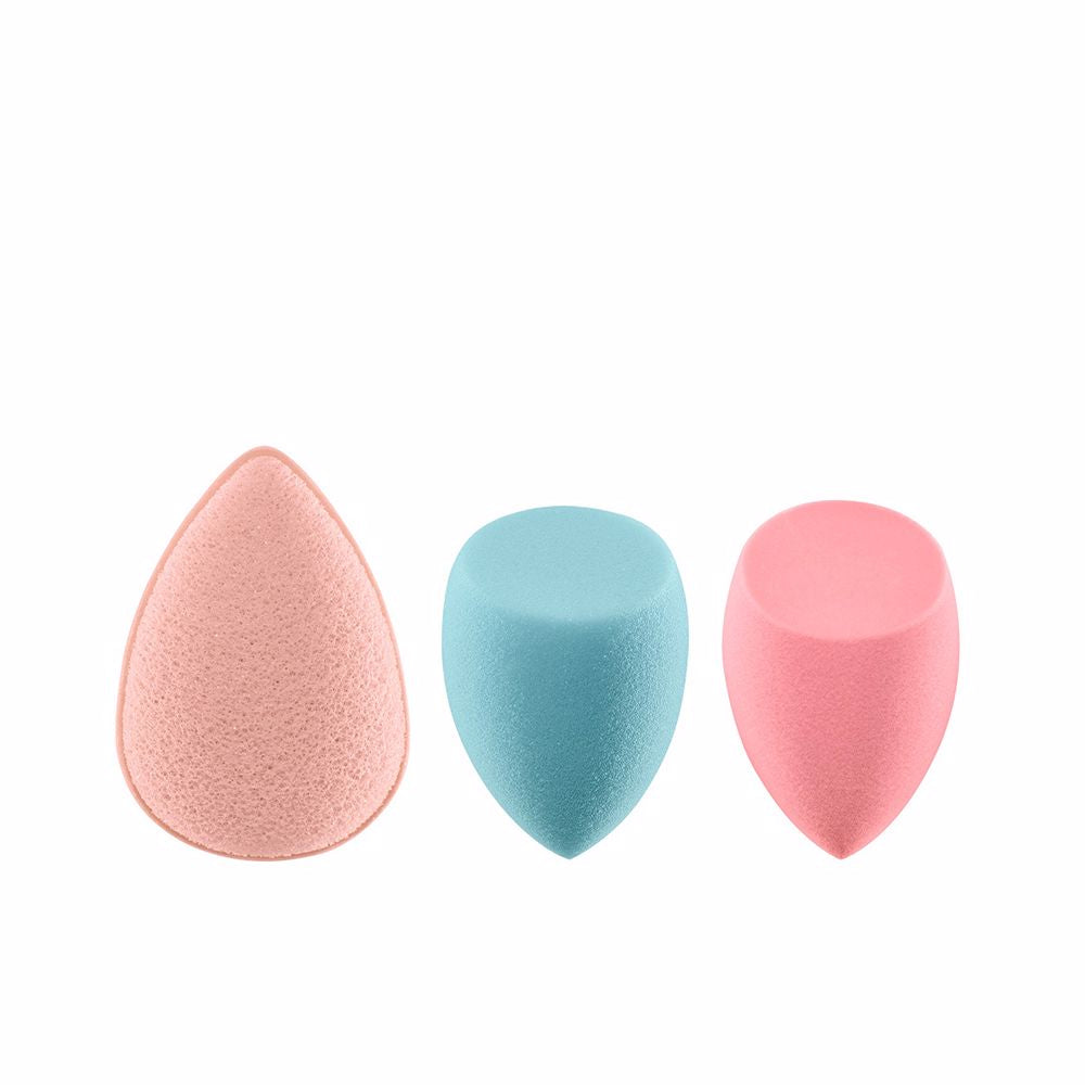 Real Techniques SPONGE+ PRO-MATTE PORELESS PERFECTION set 3 pz