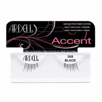 Ardell ACCENT eyelashes #308-black 1 u