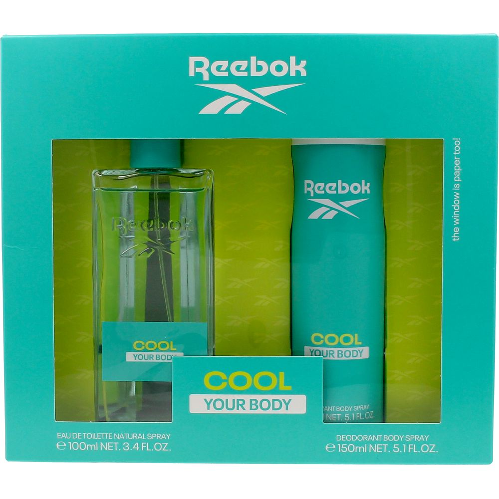 Reebok COOL YOUR BODY WOMAN lot 2 pcs