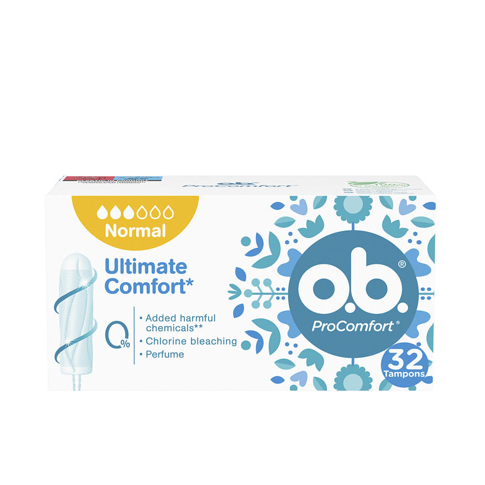 Ob O.B. PROCOMFORT NORMAL tampón 32 u