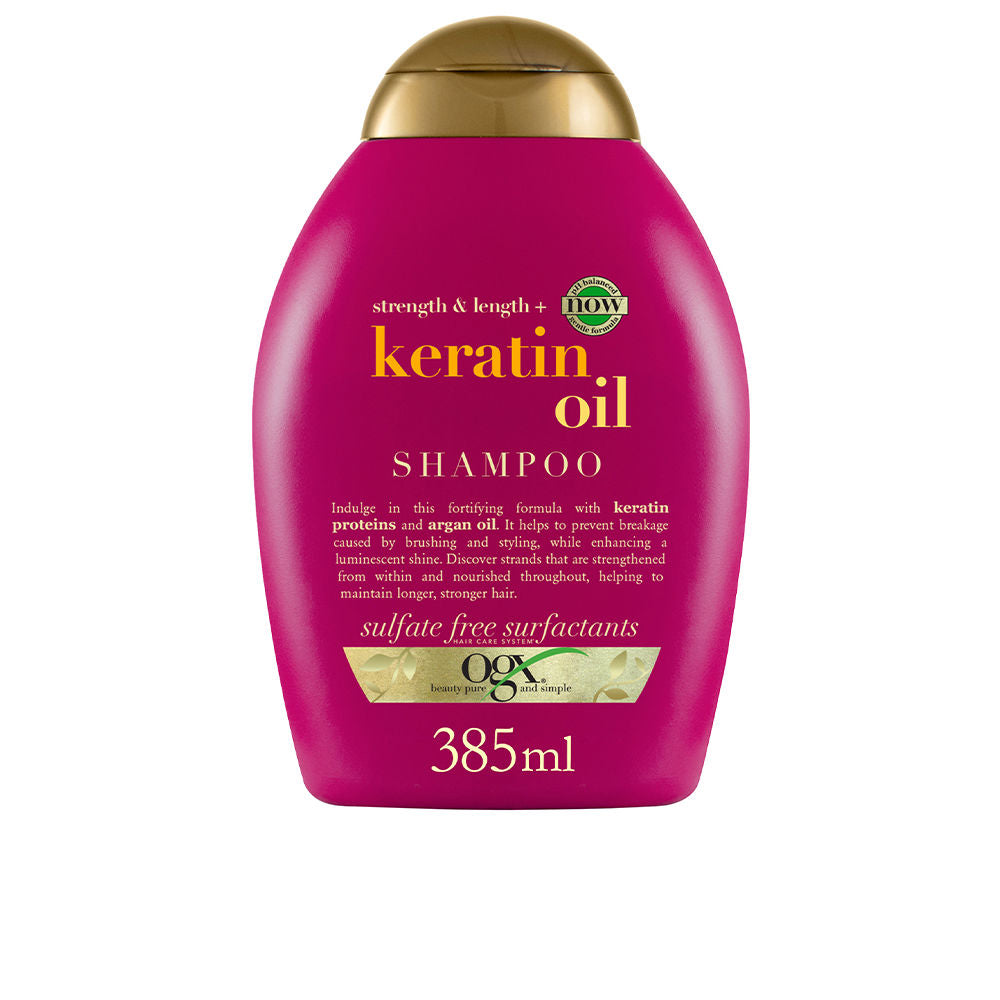 Ogx OGX Keratin Oil Shampoo, Brittle Hair, Moisturizing and Strengthening 385 ml