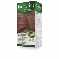 Farmatint FARMATINT GEL coloración permanente #8r-rubio claro cobrizo 5 u