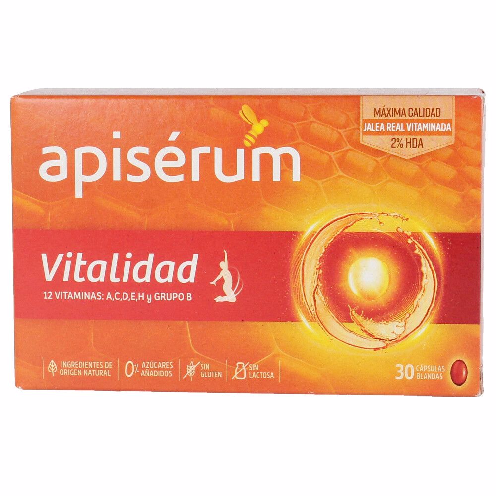 Apisérum APISÉRUM VITALIDAD 30 cápsulas