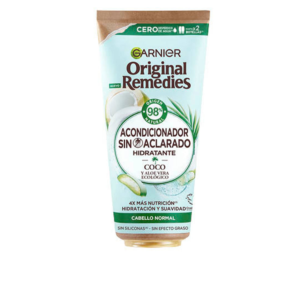 Garnier ORIGINAL REMEDIES COCO Y ALOE VERA acondicionador sin aclarado 200 ml