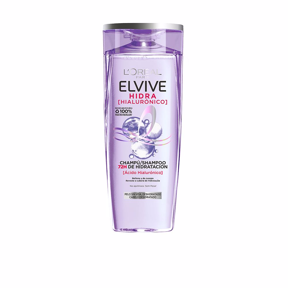 L'Oréal Paris ELVIVE HIDRA HIALURÓNICO schampo 72h hydrering 370 ml