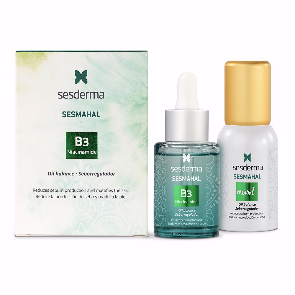 Sesderma SESMAHAL B3 sebum-reglerande serum + liposomal mist 2 enheter