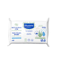 Mustela BIO BABY cotton water wipes 60 units