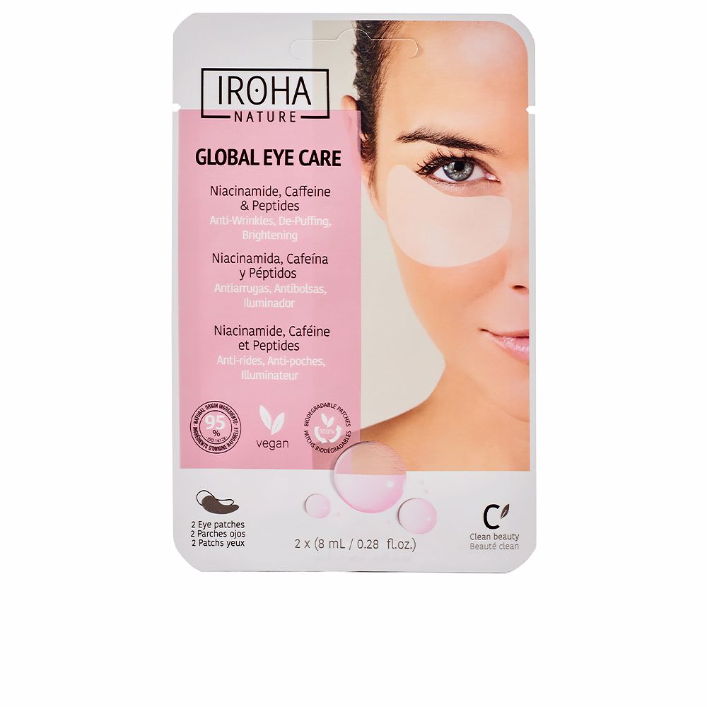 Iroha GLOBAL EYE CARE niacinamide, caffeine & peptides 2 u