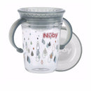 Nûby TAZA MÁGICA asas de Tritan™ 6m+ #gris 240 ml