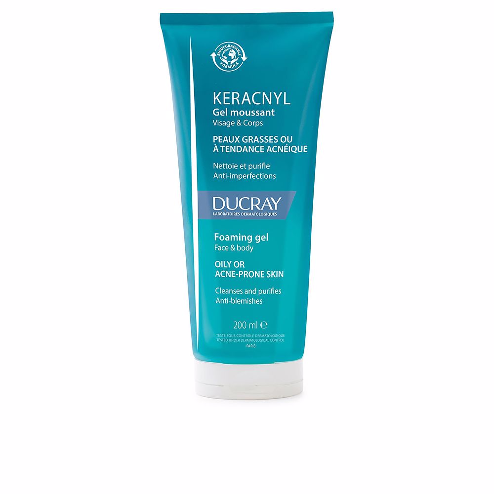 Ducray KERACNYL gel limpiador 200 ml