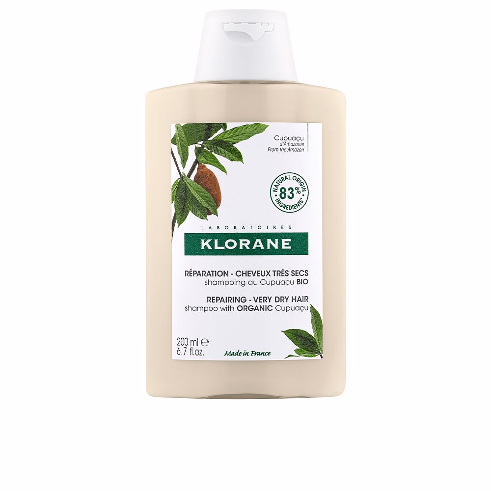 Klorane AL CUPUAÇU BIO repairing shampoo for very dry hair 200 ml