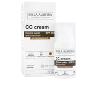 Bella Aurora CC CREAM anti-manchas extracubriente SPF50+ 30 ml