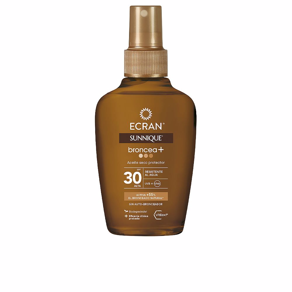 Ecran ECRAN SUNNIQUE BRONCEA+ aceite vapo SPF30 100 ml