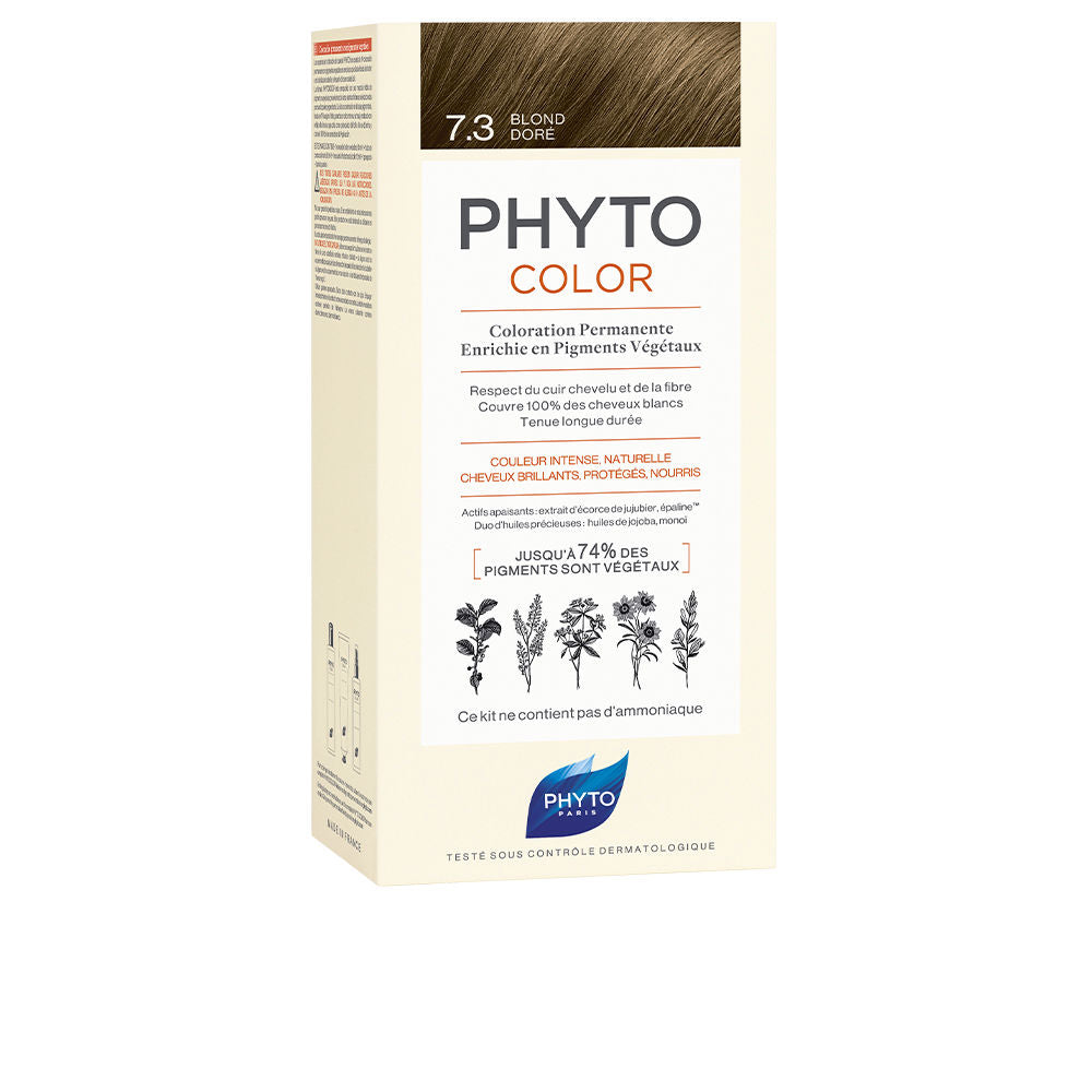 Phyto PHYTOCOLOR #7.3-rubio dorado 4 u