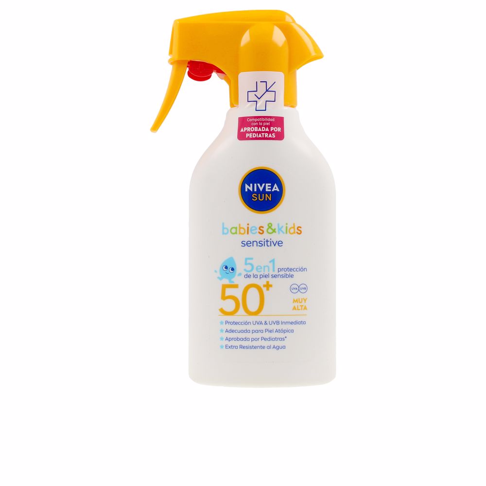 Nivea SUN BABIES&KIDS SENSITIVE SPF50+ pistola 270 ml