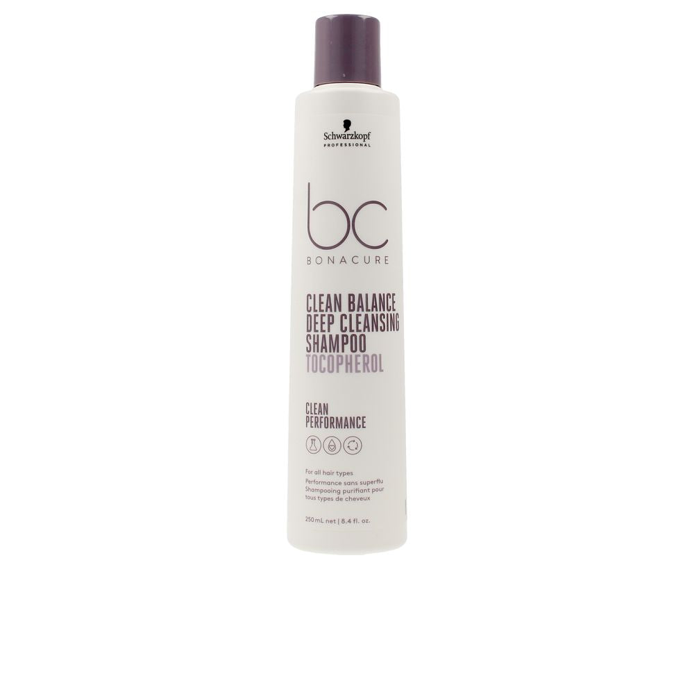 Schwarzkopf BC CLEAN BALANCE deep cleansing shampoo 250 ml