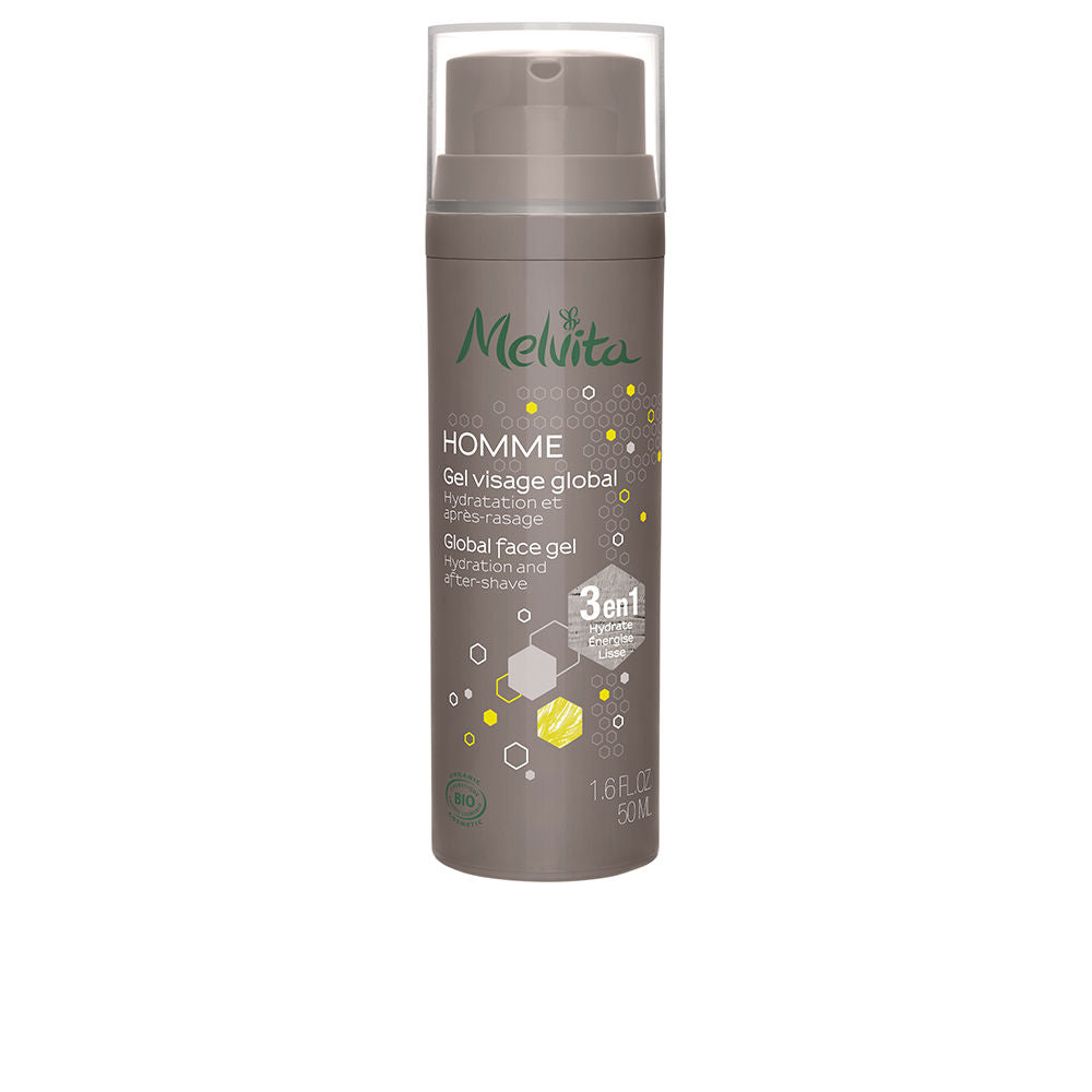 Melvita HOMBRE gel de rostro global 4 en 1 50 ml