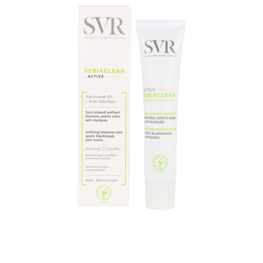 Svr Laboratoire Dermatologique SEBIACLEAR active teintee 40 ml