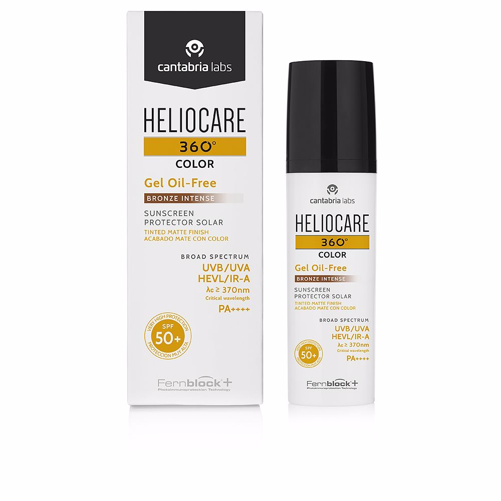 Heliocare HELIOCARE 360° COLOR sunscreen with oil-free gel color SPF50+ #Bronze intense 50 ml