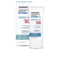 Babaria SOLAR MINERAL UV fluido facil fotoprotector SPF50 50 ml