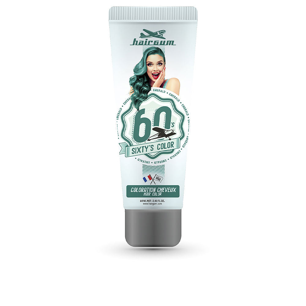 Hairgum SIXTY'S COLOR hair color #emerald