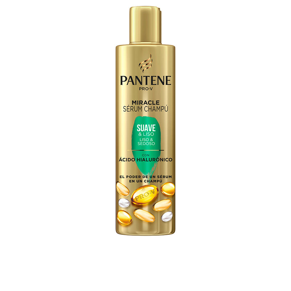 Pantene MIRACLE SUAVE Y LISO champú 225 ml