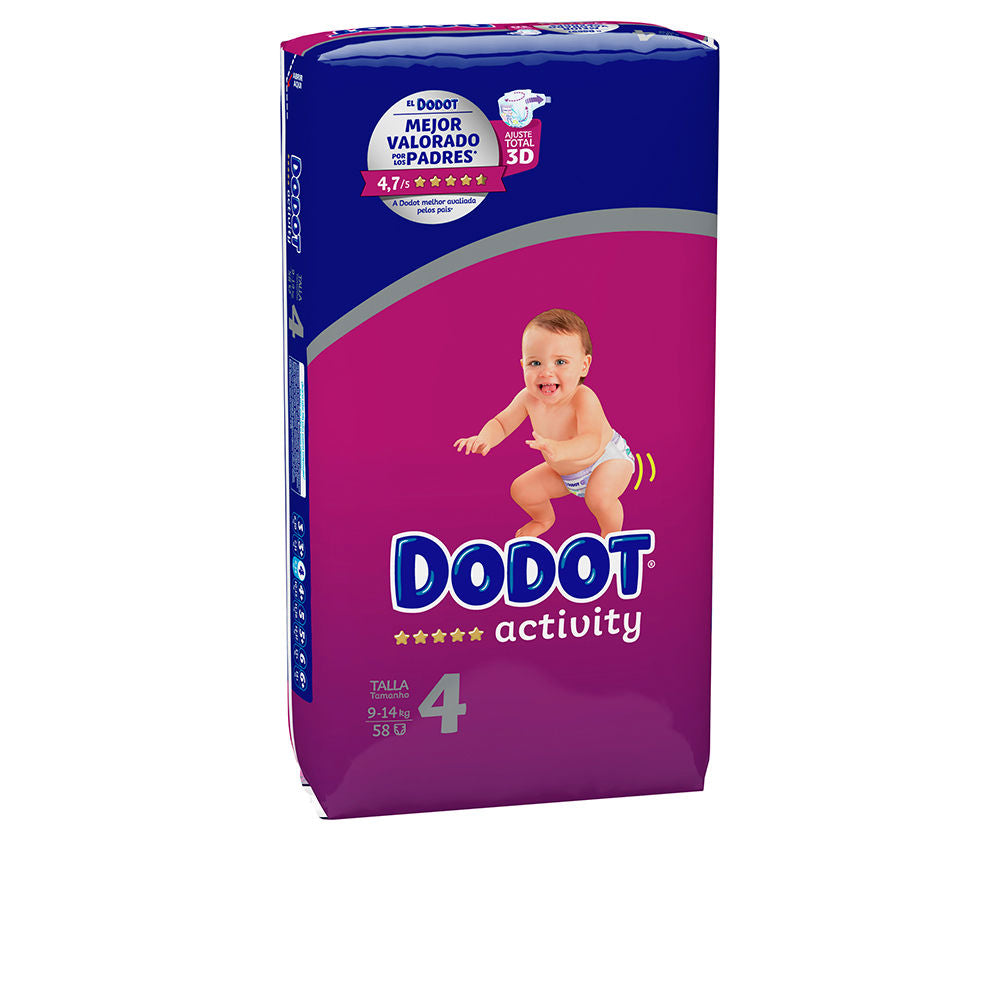 Dodot DODOT ACTIVITY size 4 nappies 9-14 kg 58 u