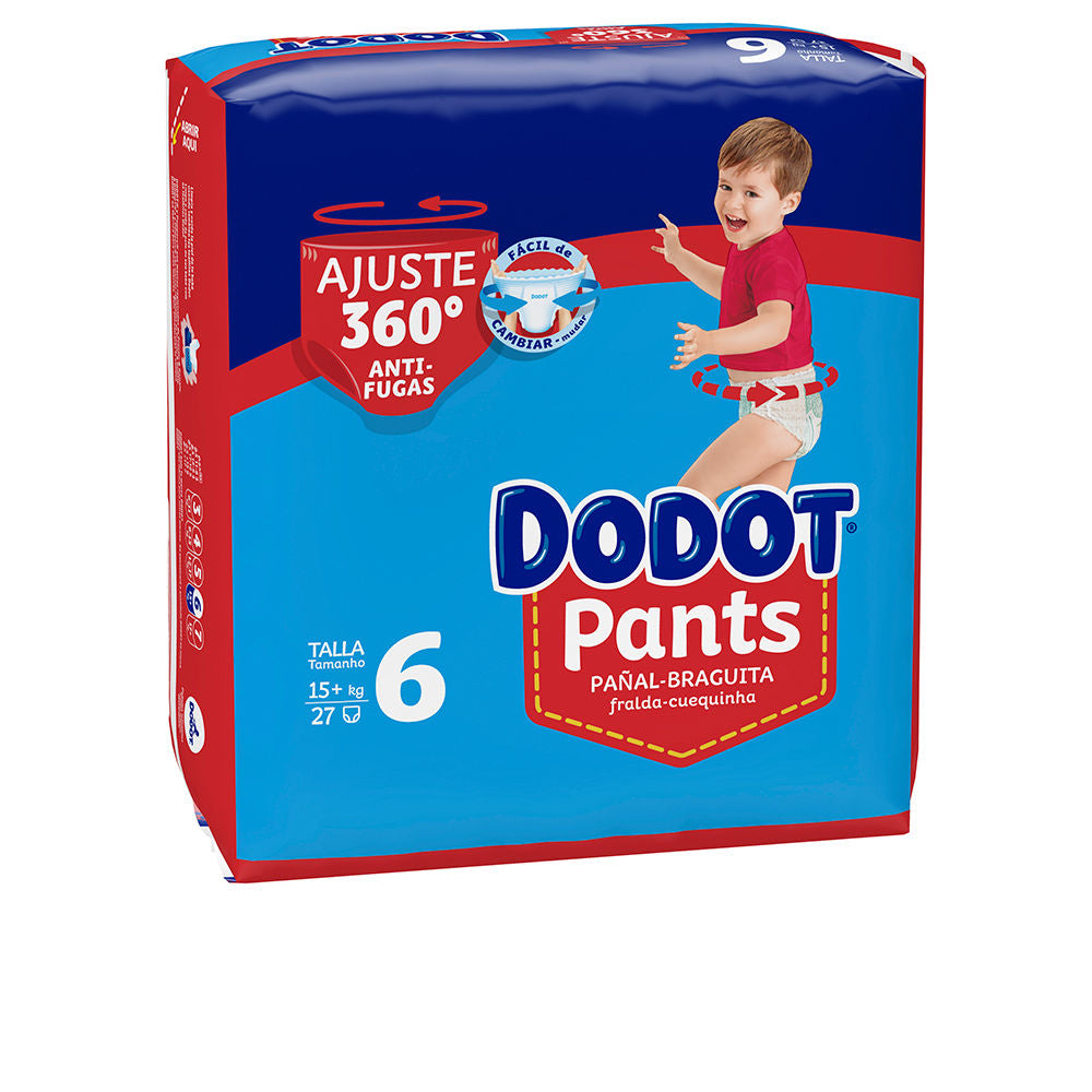 Dodot DODOT PANTS pañal-braguita talla 6 15- + kg 27 u