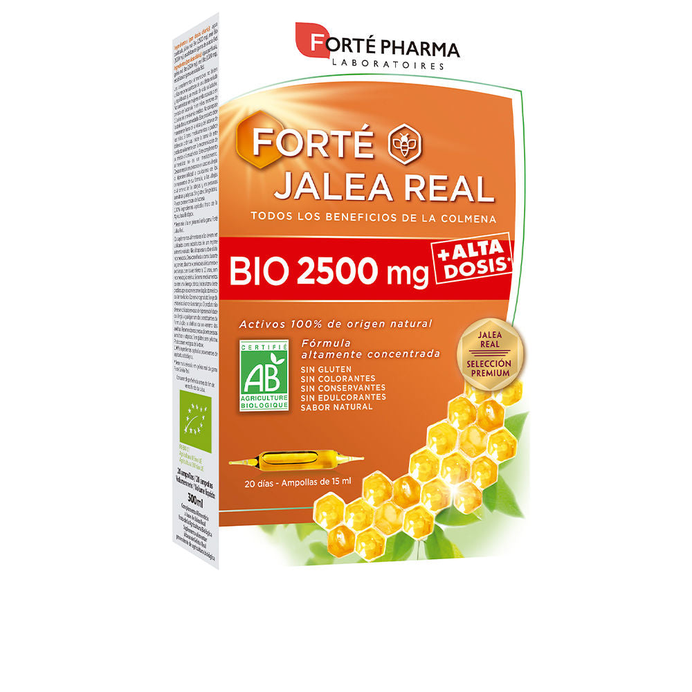 Forté Pharma  FORTÉ JALEA REAL BIO 2500 mg ampollas 20 x 15 ml