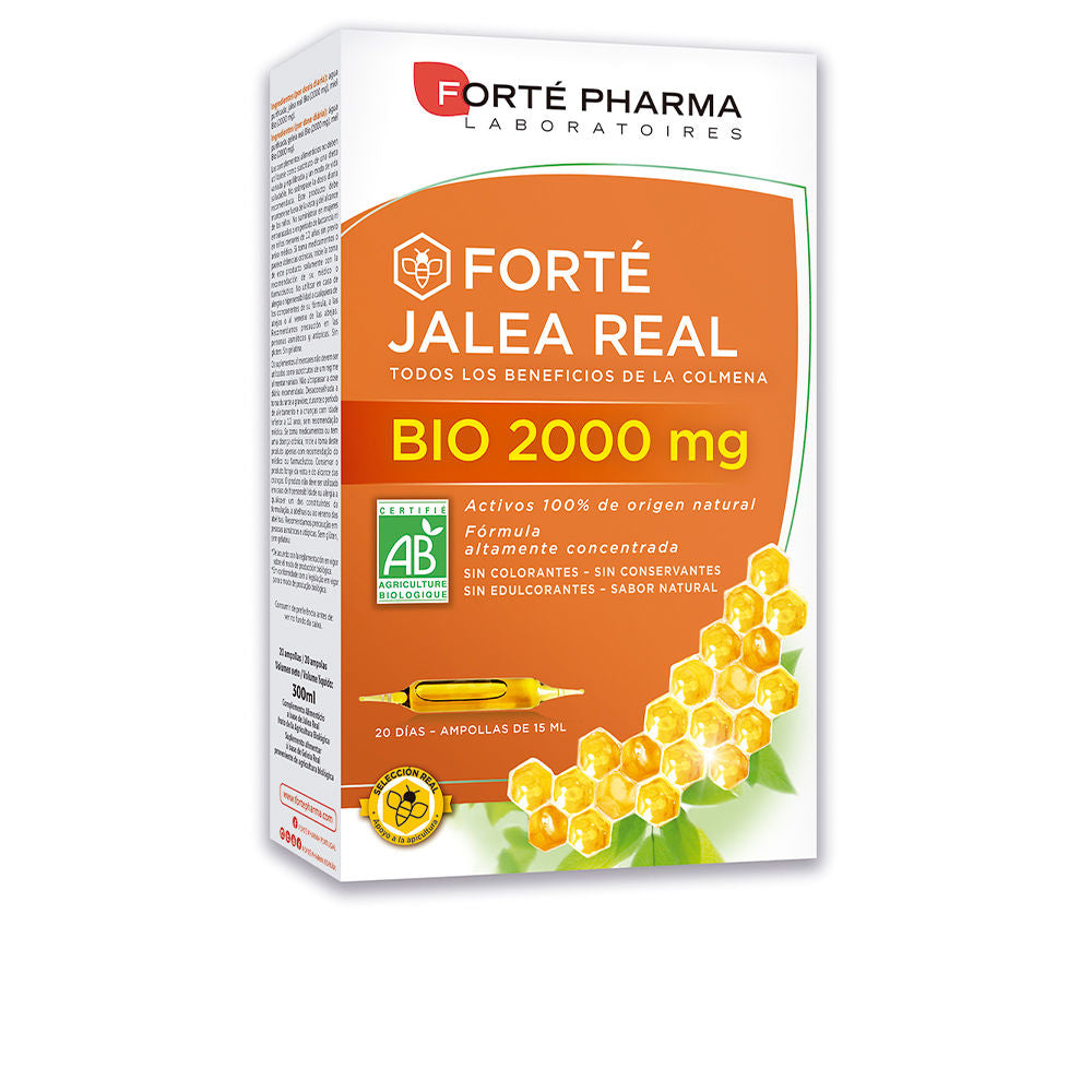 Forté Pharma  FORTÉ JALEA REAL BIO 2000 mg ampollas 20 x 15 ml