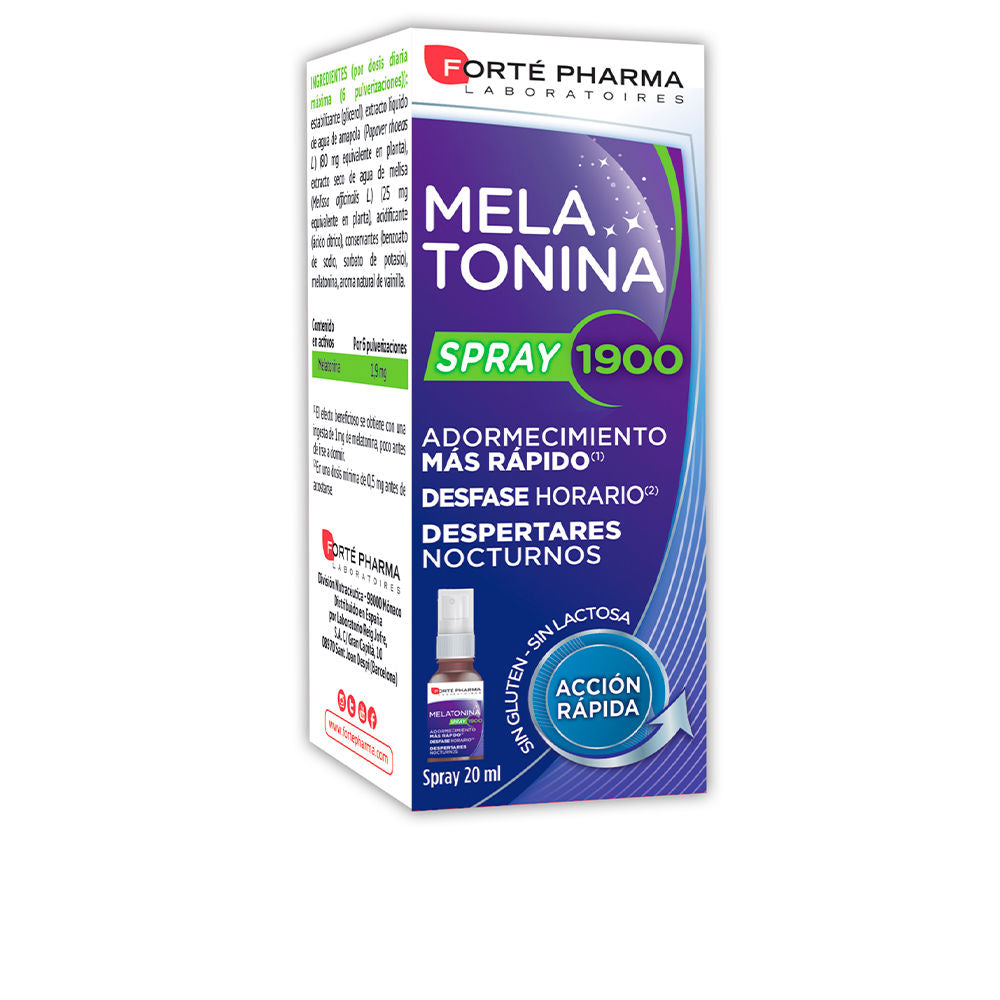 Forté Pharma  MELATONIN spray 1900 faster sleepiness 20 ml