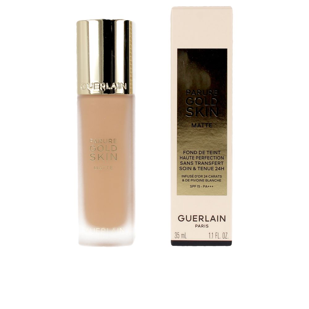 Guerlain PARURE GOLD MATTE matte makeup foundation #3.5N 35 ml